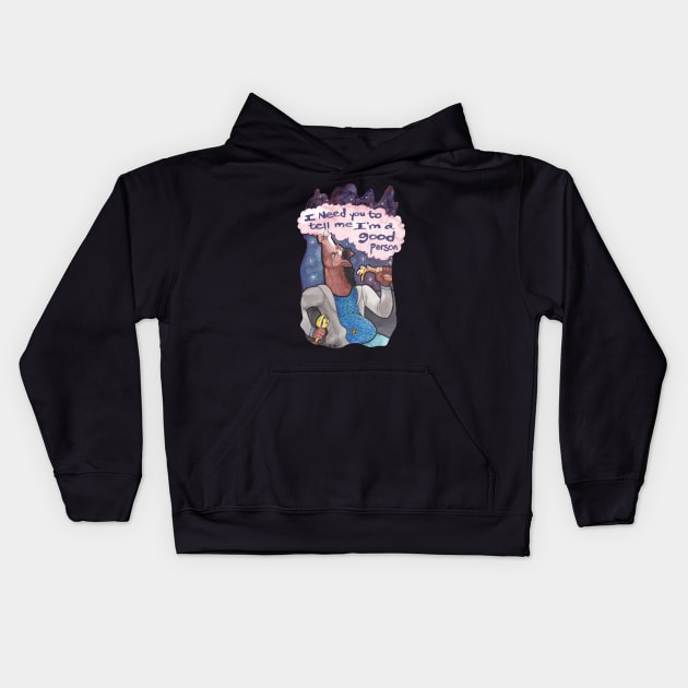 Back in the 90's Kids Hoodie by ProfessorBees